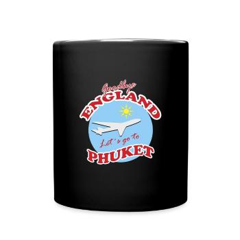 Scène de vol Farewell England Phuket - Mug uni - noir - Devant