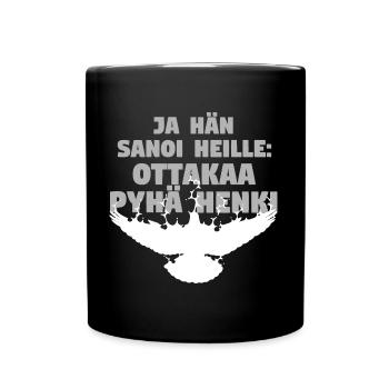 Recevez le consolateur - Finnois - Mug uni - noir - Devant