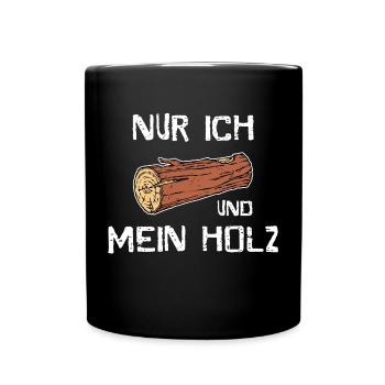 Forest Wood Statement Lumberjack Woodworking Forester - Mug uni - noir - Devant