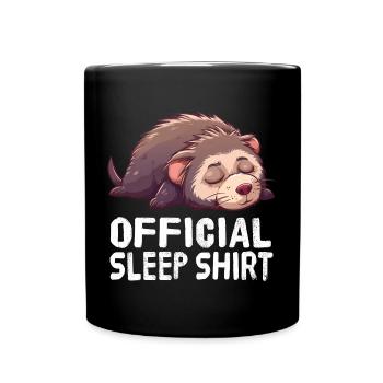 Chemise de nuit officielle Mole - Mug uni - noir - Devant