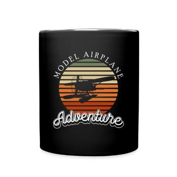 Model Maker Sky Model - Full Colour Mug - black - Front