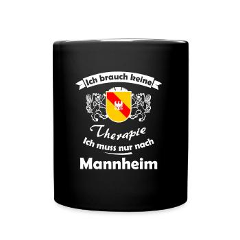 The home in Mannheim - Full Colour Mug - black - Front