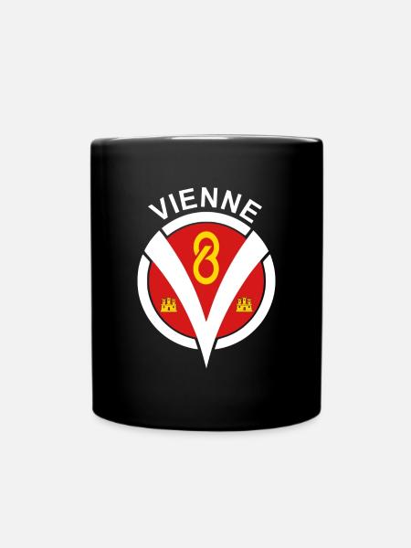 Wien - Tasse einfarbig - Schwarz