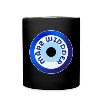 GEBURTSTAG MÄRZ WIDDER - AUGE - Tasse einfarbig - Schwarz - Vorne