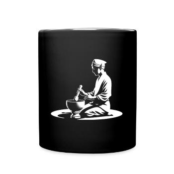 "Elvish Sound Meditation" - Full Colour Mug - black - Front