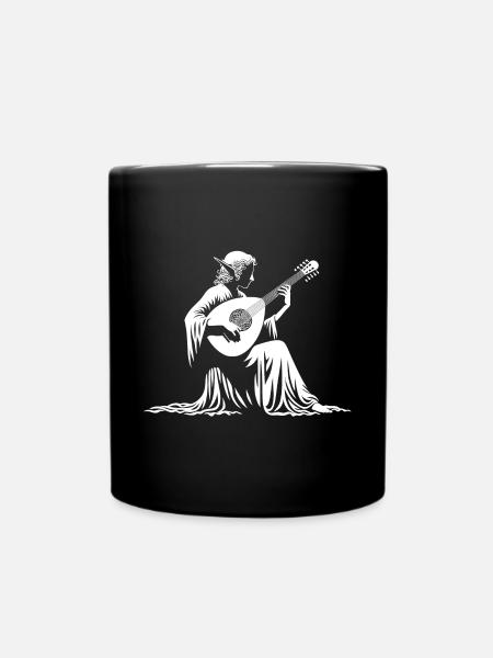 Elfenlied au luth - Mug uni - noir