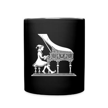 Elf Piano Concerto - Mug uni - noir - Devant