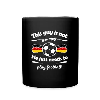Le miracle du football allemand - Mug uni - noir - Devant