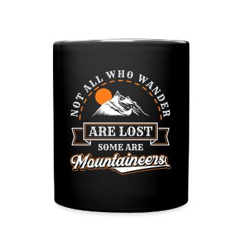 Escalade Trekking en plein air - Mug uni - noir - Devant