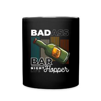 Celebrating Leisure Drinker Friends - Full Colour Mug - black - Front