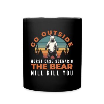 Wild Stark Berlin - Tasse einfarbig - Schwarz - Vorne
