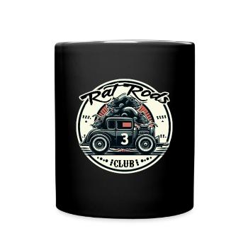 Ratsking Ratlook Shirt – Rustic Custom Style - Full Colour Mug - black - Front