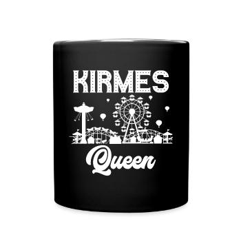 Funfair, Queen, Fair, Fair, Folk Festival - Full Colour Mug - black - Front