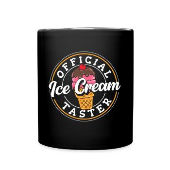 Saveur de bonbon à la crème glacée - Mug uni - noir - Devant