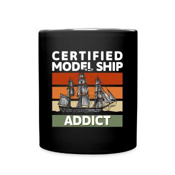 Navire Modèle de bateau Rc - Mug uni - noir - Devant