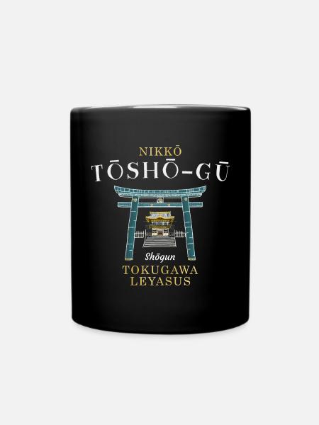 Nikko, Tosho-gu Shrine, 1st Shogun Honor, Japan - Full Colour Mug - black