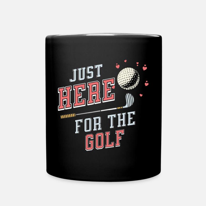 Conception de motivation pour le golf pour les amateurs de golf - Mug uni - noir