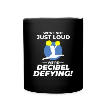 Pom-pom girl Cheerleading Girl Cheering Cheer Squad - Mug uni - noir - Devant