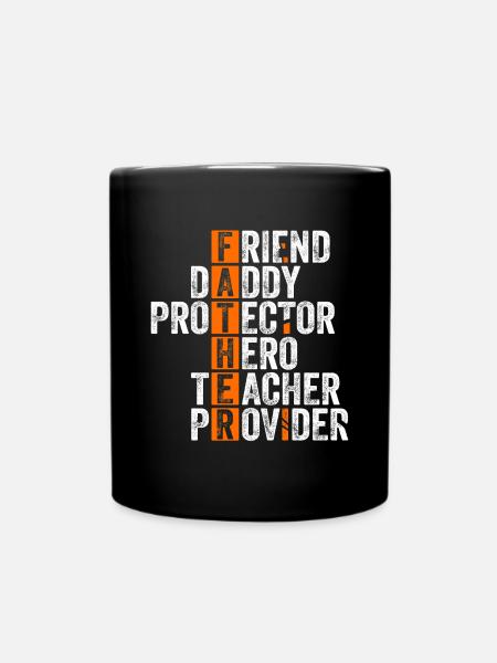 Meilleur papa Fête des hommes - Fête des pères - Mug uni - noir