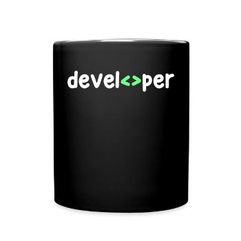 Développeur Code Scripting Debug Informatik Geek - Mug uni - noir - Devant