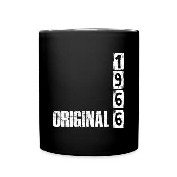 Vintage 1966 - Tasse einfarbig - Schwarz - Vorne