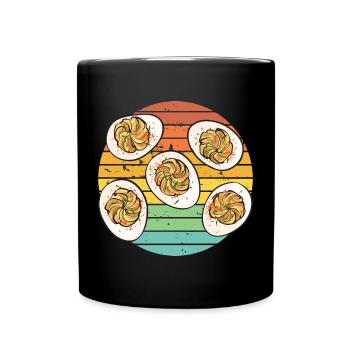 Oeufs farcis Oeufs farcis - Mug uni - noir - Devant