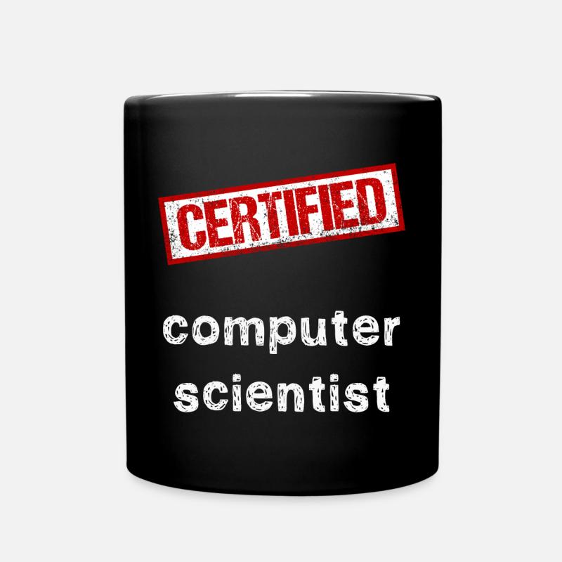 Informatiker - Tasse einfarbig - Schwarz