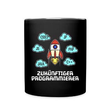 Css Coden Developer Statement C++ Php Java Debug - Tasse einfarbig - Schwarz - Vorne