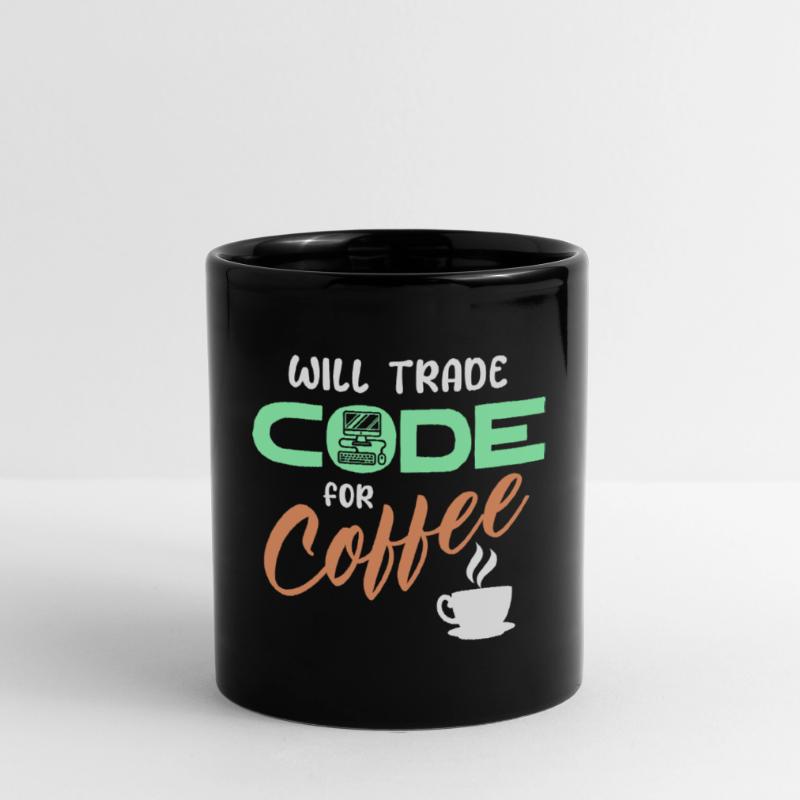 Programmierer Developer Code Statement Computer Tasse einfarbig