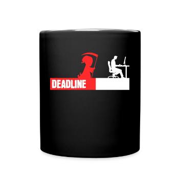 Computergeek Developer Coden Statement Scripting - Full Colour Mug - black - Front