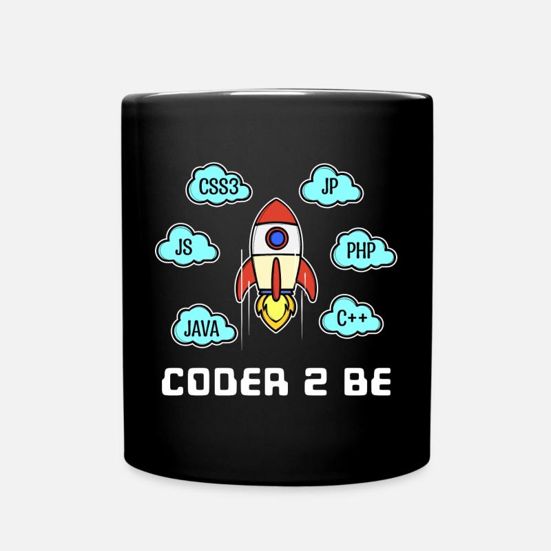 Developer Statement Css Php Java C++ Programmierer - Tasse einfarbig - Schwarz