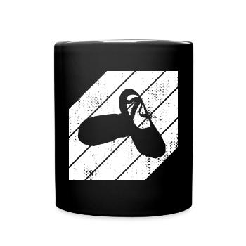 Ballettschuhe Skizze - Tasse einfarbig - Schwarz - Vorne
