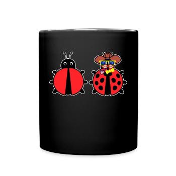 Bugs Bugfixing Debug Developer Computergeek - Full Colour Mug - black - Front