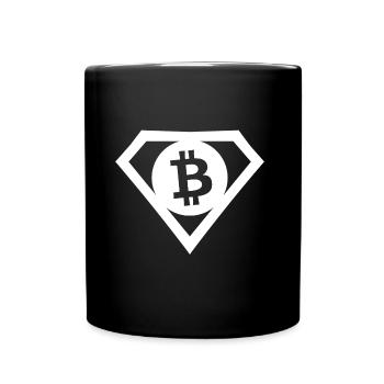 Die Krypto Zukunft ist da - Tasse einfarbig - Schwarz - Vorne