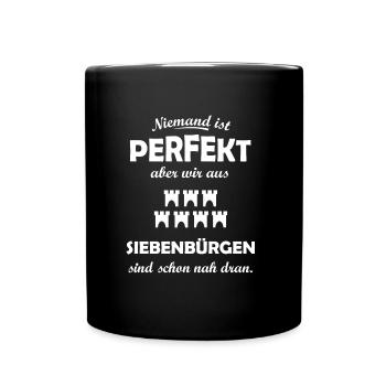 The homeland of Transylvania - Full Colour Mug - black - Front