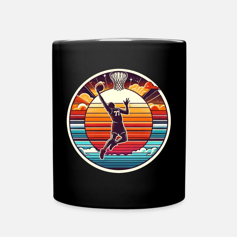 Basket-ball Basketteurs Joueurs - Mug uni - noir