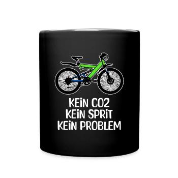 Bilan énergétique du ravitaillement en vélo Stockage d’énergie - Mug uni - noir - Devant