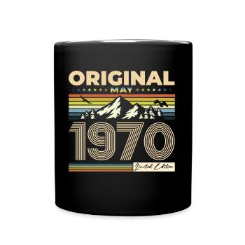 Original 1970 Millésime 1970 54e anniversaire 1970 - Mug uni - noir - Devant