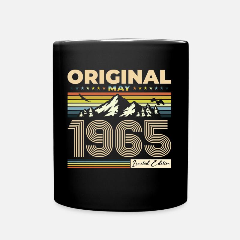 Original Mai 1965 Millésime 1965 Anniversaire 1965 - Mug uni - noir