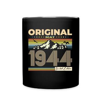Original 1944 Millésime 1944 80e anniversaire 1944 - Mug uni - noir - Devant