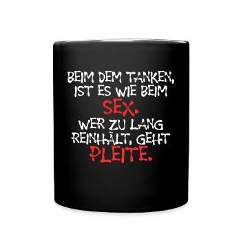 Déclaration de ravitaillement en carburant Pompe à carburant d’entraînement de stockage d’énergie - Mug uni - noir - Devant