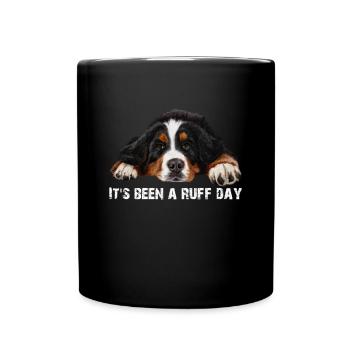 Bernese mountain dog - Full Colour Mug - black - Front