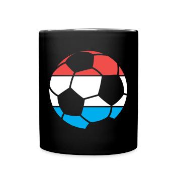 Team Netherlands Ball Symbol Tournament Winner Logo - Full Colour Mug - black - Front