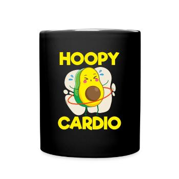 Hooping Fitness Workout Fit - Mug uni - noir - Devant