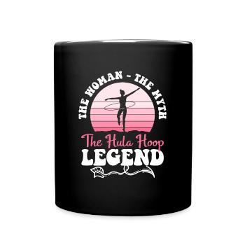 Hullern Sports Perte de poids Hobby - Mug uni - noir - Devant