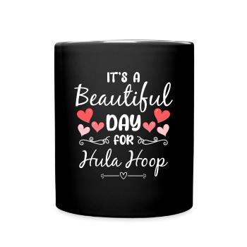 Hooping Hoop Hobby - Mug uni - noir - Devant