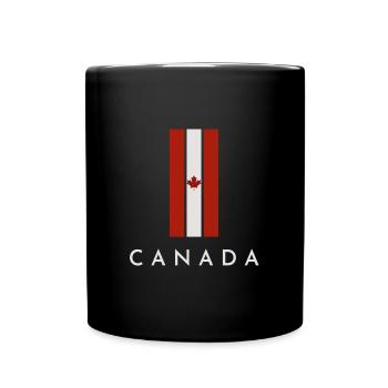 Flag Canada - Full Colour Mug - black - Front