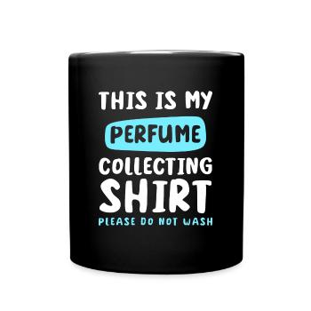 Duft Flasche Parfümeur Duften - Tasse einfarbig - Schwarz - Vorne