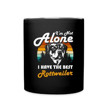 Chien Chien Chien Amour - Mug uni - noir - Devant