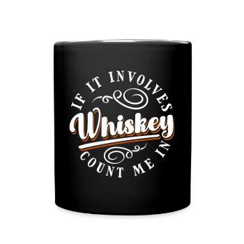 Rum Barkeeper Trinker Rausch - Tasse einfarbig - Schwarz - Vorne